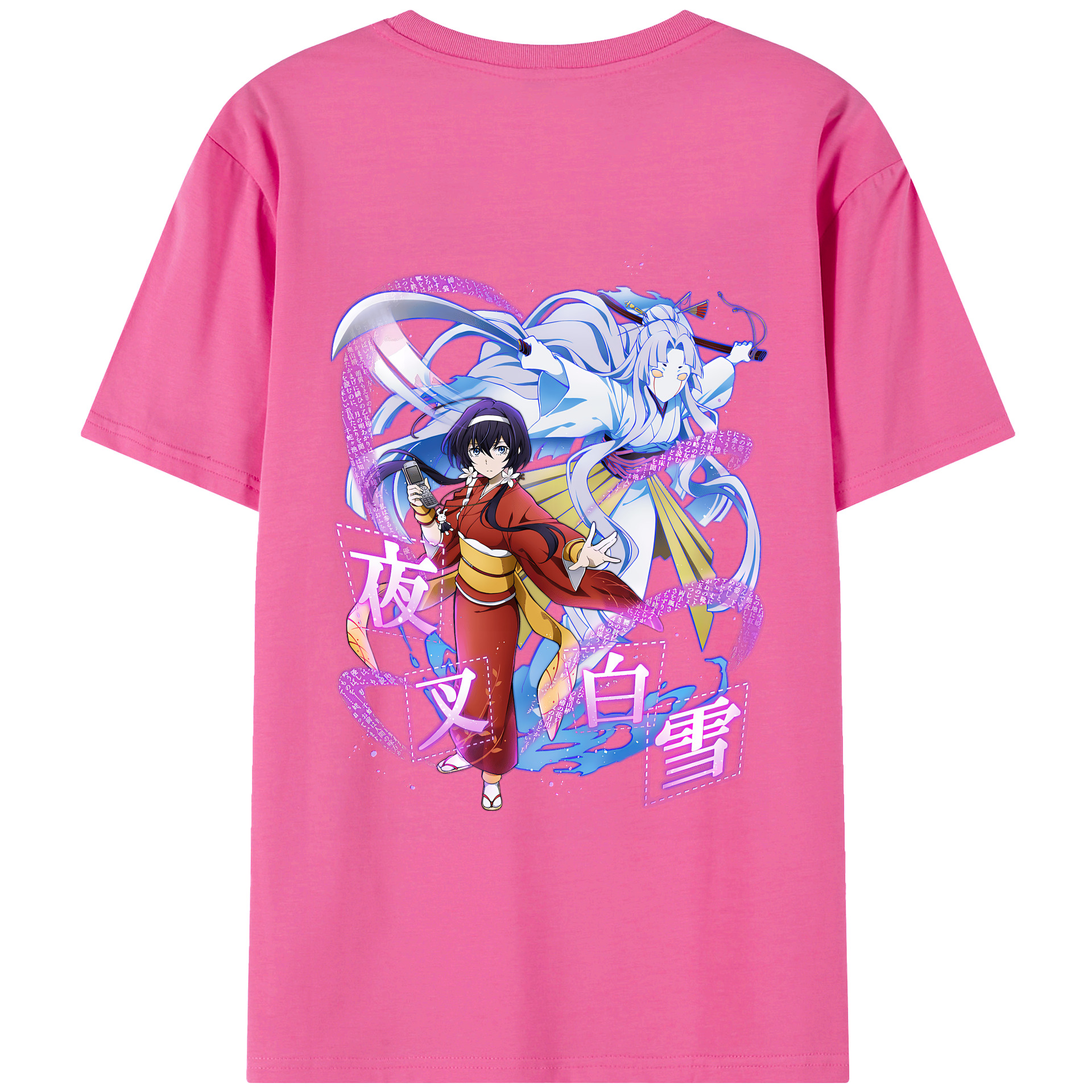 （画像用） 文豪ストレイドッグス Bungo Stray Dogs レディース半袖Tシャツ(バックプリント)